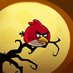 Angry birds fighting zombies