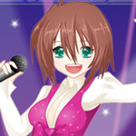 Anime Singer Girl Dress Up Game