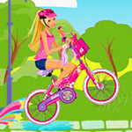 Barbie & Me Bike Game