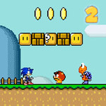 Juego Sonic In Mario World 2